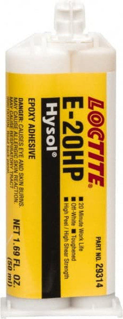 Loctite 29314 Adhesive, Epoxy, Hysol E-20HP, 50ml