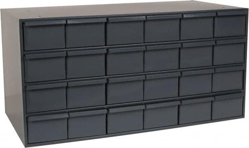 Durham 24 Drawer, Small Parts Steel Storage Cabinet 17-1/4