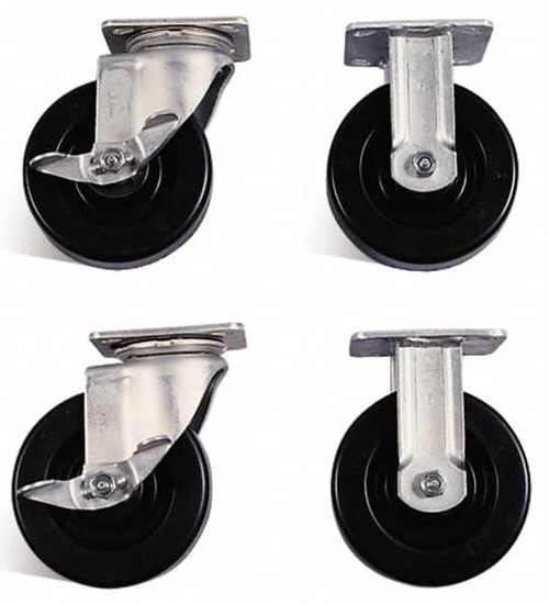 Knaack Tool Box Vinyl Caster Set Light Brown, For All Jobmaster Cabinets 600 - 65365108 Knaack Tool Box Vinyl Caster Set Light Brown, For All Jobmaster Cabinets 600 - 65365108