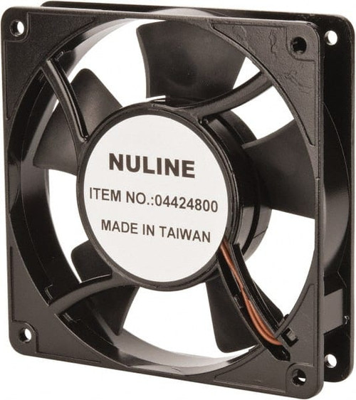 Value Collection 115 Volts, AC, 81 CFM, Square Tube Axial Fan 0.15 Amp Rating, 2,600 to 3,600 RPM, 4.7