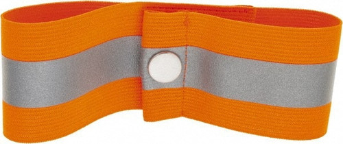 Ergodyne Arm & Wrist Bands, Type: Arm Band, High Visibility: Yes, Material: Elastic, Color: Orange, Size: Large/X-Large, Closure: Snap Tab 29012 - 45705282