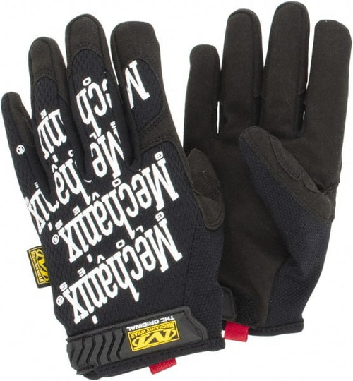 Mechanix Wear Size L (10) Synthetic Leather General Protection Work Gloves For Mechanics & Lifting, Uncoated, Hook & Loop Cuff, Full Fingered, Black, Paired MG-05-010 - 09398629 Mechanix Wear Size L (10) Synthetic Leather General Protection Work Gloves For Mechanics & Lifting, Uncoated, Hook & Loop Cuff, Full Fingered, Black, Paired MG-05-010 - 09398629