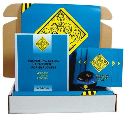 MARCOM Preventing Sexual Harassment for Employees, Multimedia Training Kit 16 min DVD, English & Spanish K0000479EM - 83885962 MARCOM Preventing Sexual Harassment for Employees, Multimedia Training Kit 16 min DVD, English & Spanish K0000479EM - 83885962