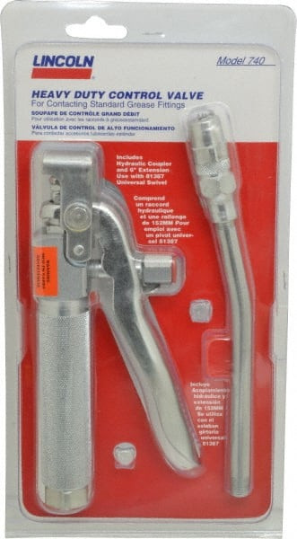 Vリターン Lincoln 1/4 Inlet Thread, 1/8 Outlet Thread, Steel Grease Control