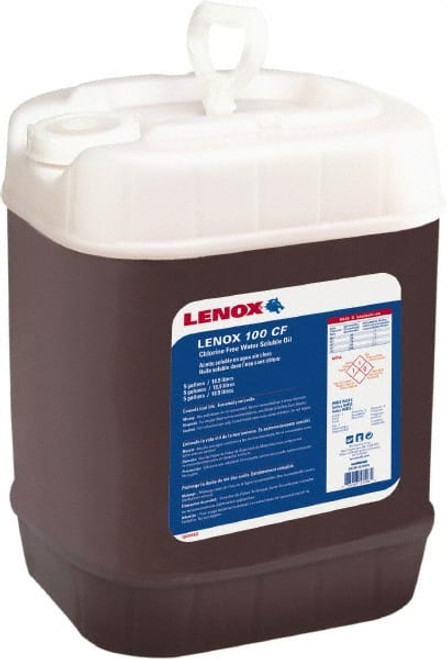 Lenox CF 100 5 Gal Pail Cutting & Sawing Fluid Water Soluble, For Use on  Stainless Steel & Steel 1920852 - 56093784