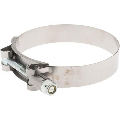 Made in USA Bolt Clamps, Type: T-Bolt Hose Clamp, Minimum Diameter (Decimal Inch): 3.4400, Maximum Diameter (Decimal Inch): 3.7500, Material: SS Band, Housing / Zinc Plated Screw, Width (Inch): 3/4 B9222-0344 BW - 61436564 Made in USA Bolt Clamps, Type: T-Bolt Hose Clamp, Minimum Diameter (Decimal Inch): 3.4400, Maximum Diameter (Decimal Inch): 3.7500, Material: SS Band, Housing / Zinc Plated Screw, Width (Inch): 3/4 B9222-0344 BW - 61436564