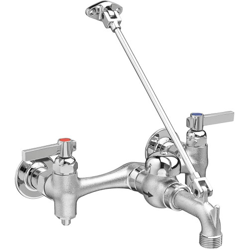 American Standard Industrial & Laundry Faucets, Type: Utility Faucet, Style: Transitional, Design: Two Handle, Handle Type: Lever, Spout Type: Straight, Mounting Centers: 8 (Inch) 8344212.004 - 48167795 American Standard Industrial & Laundry Faucets, Type: Utility Faucet, Style: Transitional, Design: Two Handle, Handle Type: Lever, Spout Type: Straight, Mounting Centers: 8 (Inch) 8344212.004 - 48167795