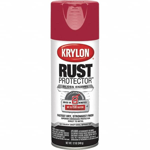 Krylon 12 oz Red Automotive Heat Resistant Paint Gloss Finish, Comes in Aerosol Can K06900607 - 87630471