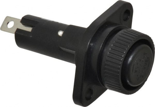 Ferraz Shawmut 1 Pole, 600 VAC/VDC, 30 Amp, Panel Mount Fuse Holder Compatible with CC Class, 1-1/2 Inch Long x 0.95 Inch Wide and 13/32 Inch Diameter Fuse GPM-B - 54014410