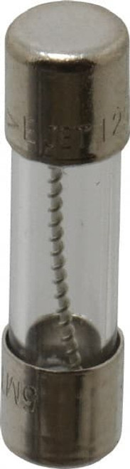 Ferraz Shawmut 125 VAC, 4 Amp, Time Delay Miniature Glass Fuse Clip Mount,  20mm OAL, 10 kA Rating, 5mm Diam GGA4-MSC - 00176222