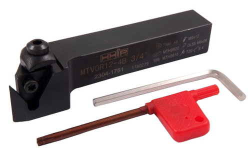 Precise MTVOR 12-4B Indexable Threading & Grooving Holder, 3/4
