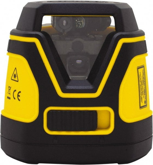 Stanley 3 Beam 165' Max Range Self Leveling Line Laser Red Beam, 1/8