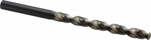 Guhring 13mm 130° Parabolic Flute High Speed Steel Taper Length Drill Bit Bright Finish, 5-9/32
