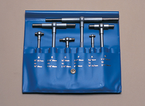 PEC Tools 6 Piece Telescoping Gage Set 5/16 to 6 PEC Tools 6 Piece Telescoping Gage Set 5/16 to 6