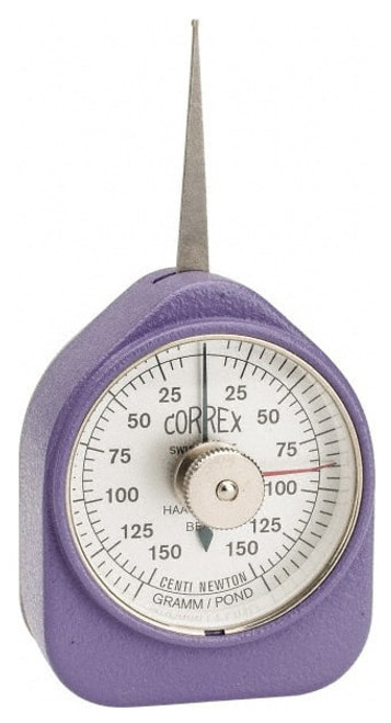 CORREX Tension/Compression Gage with Round Feeler Tip, Range