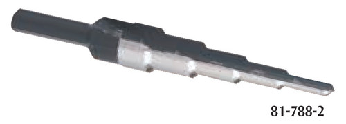 Unibit Metric Self-Starting Step Drill - 81-788-2 Unibit Metric Self-Starting Step Drill - 81-788-2