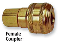 Coilhose Pneumatics Automatic "One Handed" Coupler #150A, 1/4" FPT Female - 62-592-1
