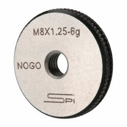 Metric Thread Ring Gage, M8 x 1.25, NO GO - 34-482-0