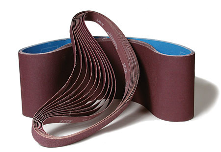 Kalamazoo Aluminum Oxide Sanding Belt, 14x103" Wet Belt, 100 Grit  (Pack of 10) - KWB14103100