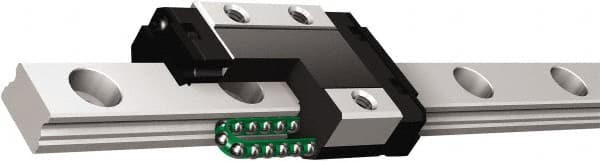 THK 30.8mm Block L x 20mm W x 8.5mm H, 10mm Transverse Hole Spcg, 15mm Lateral Hole Spcg, 2-Row Mini SRS7GM Assembly M3x2.8 Block Hole, 55mm Rail L x 9mm W x 5.5mm H, 10mm Assembly H, 0mm Overhang SRS9XGMUU+55LM - 69855542