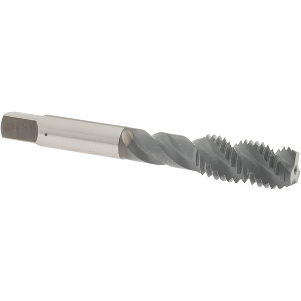 OSG Spiral Flute Tap: M12x1.75 Metric Coarse, 3 Flutes, Bottoming, 6H Class of Fit, High Speed Steel, elektraLUBE Coated 3-3/8" OAL, Right Hand Thread, D6, Series 143 1987002 - 65027120