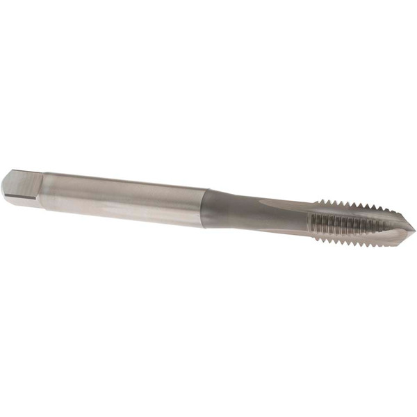 OSG Spiral Point Tap: M10x1.50 Metric Coarse, 3 Flutes, Plug, 6H Class of Fit, Vanadium High Speed Steel, Nitride Coated 1-1/4" Thread Length, Right Hand, D6, Series 11116 1111601003 - 70863857