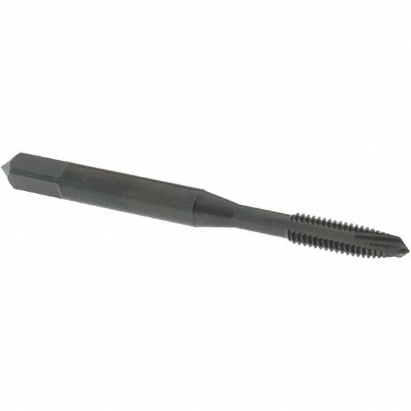 OSG Spiral Point Tap: M4x0.70 Metric Coarse, 3 Flutes, Plug, 2B Class of Fit, High Speed Steel, Oxide Coated 20 mm Thread Length, 52 mm OAL, Right Hand, Series 122 16714 - 51086742