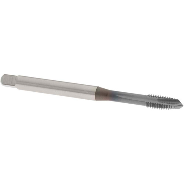 OSG Spiral Point Tap: M6x1.00 Metric Coarse, 3 Flutes, Plug, 6H Class of Fit, Vanadium High Speed Steel, TiCN Coated 1" Thread Length, Right Hand, D5, Series 11117 1111700508 - 70863923