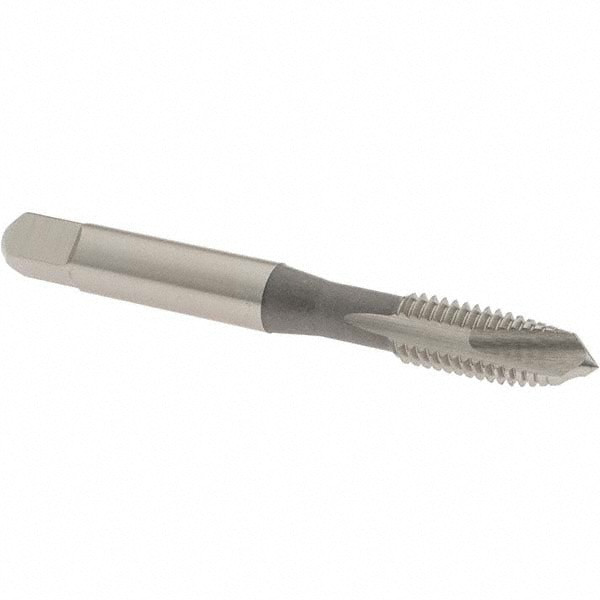 OSG Spiral Point Tap: M8x1.25 Metric Coarse, 3 Flutes, Plug, 6H Class of Fit, High Speed Steel, Bright Finish 1-1/8" Thread Length, Right Hand, Series 288 2888400 - 04621322