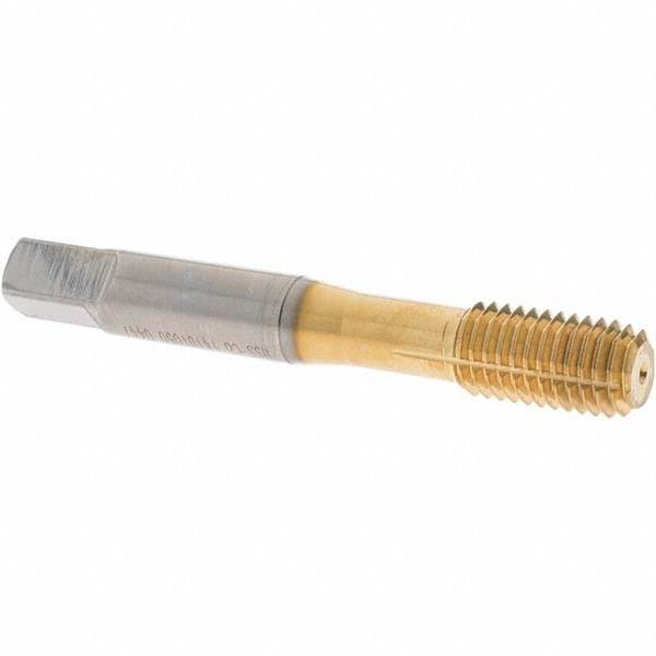 OSG Thread Forming Tap: M10x1.50 Metric Coarse, Modified Bottoming, Cobalt, TiN Coated D6, Series HY-PRO NRT 1410105005 - 75537324