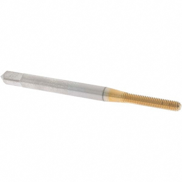 OSG Thread Forming Tap: M2.5x0.45 Metric Coarse, Bottoming, Cobalt, TiN Coated D3, Series HY-PRO NRT 1410100805 - 75537977