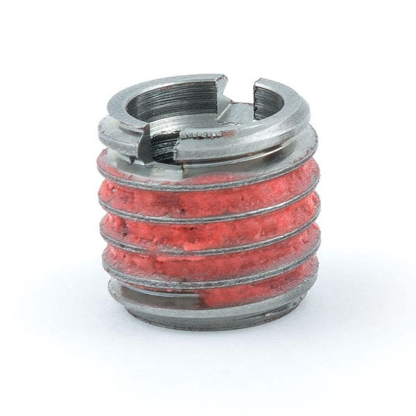 E-Z LOK Thread Locking Insert: M3 x 0.5 Internal Thread, M6 x 1 External Thread, Metric Coarse, 6.5 mm OAL, Self-Lock Wall Stainless Steel 453-3 - 63790828