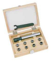 TMX ER40 Collet Chuck Kit 8-300-4040KIT, 18 pc. NMTB-40 Shank - 171-4140