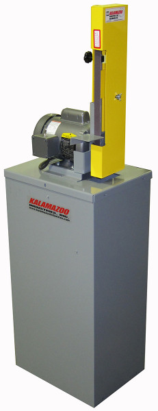 Kalamazoo 1" Belt Sander 1/3 HP with Belt Guard and Dust Collector base - 1SMV
