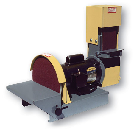 Kalamazoo DS10-4S Combination Sander, 4" x 36" Belt, 10" Disc, with OSHA Guard - DS10-4S
