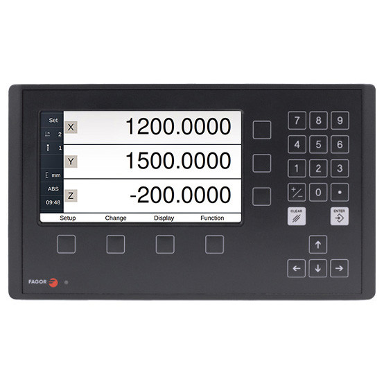 Fagor 400i Digital Readout Package for Milling Machines, 14 x 30 x 16 in Travel - EXTREME-MC-6K