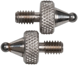 SPI Carbide Ball Contact Points, 1/4" Length, A.G.D. #4-48 Thread - 30-644-9