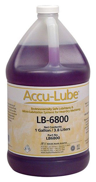 AccuLube Metalworking Lubricant LB6800 Aluminum Sawing, 1 Gallon