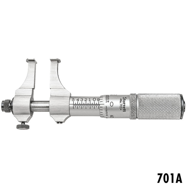 Starrett 701A Internal Groove Micrometer, .5001.500", EDP 52913