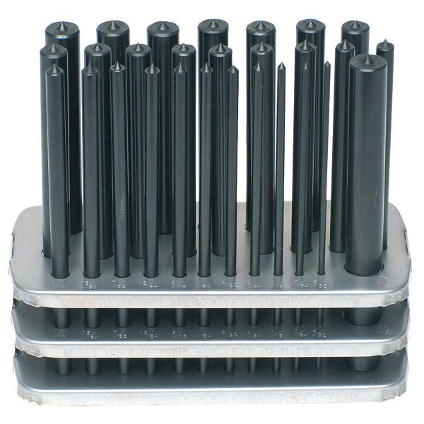Spellmaco Transfer Punch Set (Spotters) 317, Inch, 3/32" 1/2" by