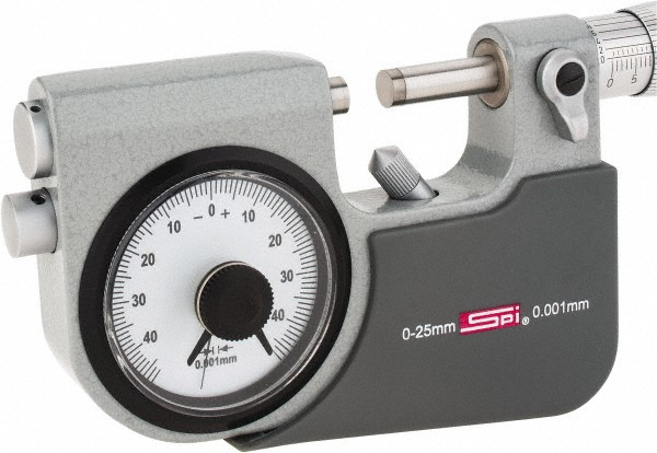 Micromètre à Cadrant SPI 3-4 Pouces (0.0001" De Précision) Neuf - Modèle ME4291, Fabriqué En Inde