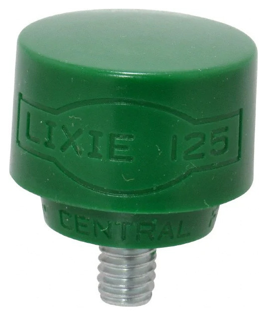 Lixie Replacement Hammer Tip 125M, Green Medium Face, 11/4" Diameter