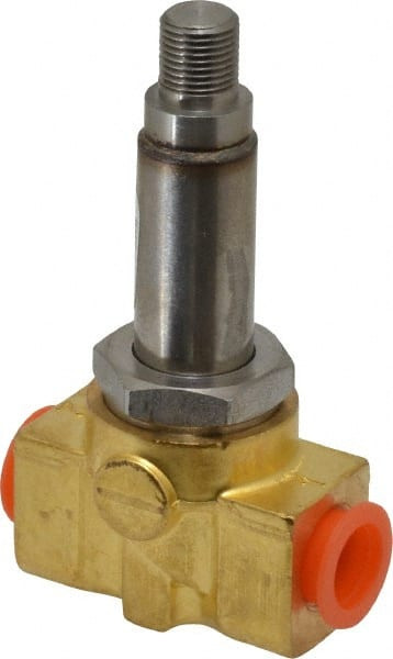 Parker Hannifin 1/4" Port Brass Solenoid Valve Closed 7121KBN2NF00