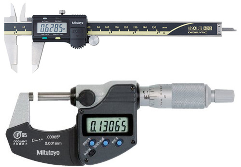Mitutoyo Digimatic Electronic Caliper Micrometer Set 950500