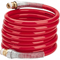 Coiled & Self-Storing Air Hose image