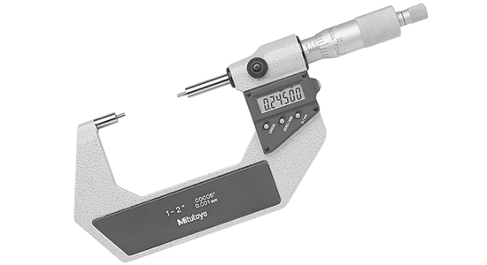 Mitutoyo Digimatic Spline Micrometer 1-2