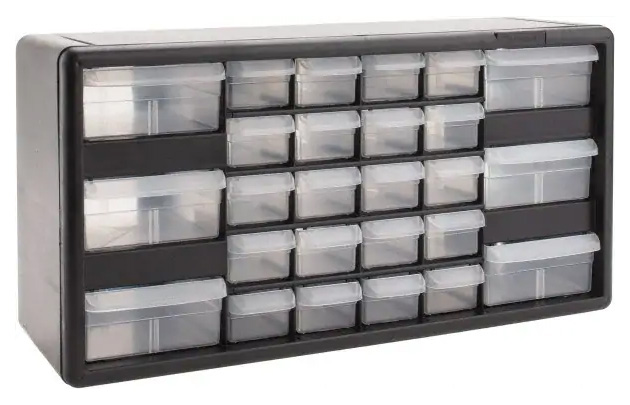 Akro-Mils 10126 26 Drawer Plastic Storage Cabinet