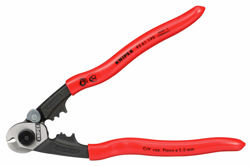 Knipex 9561190 7-1/2 in. Wire Rope Cutter