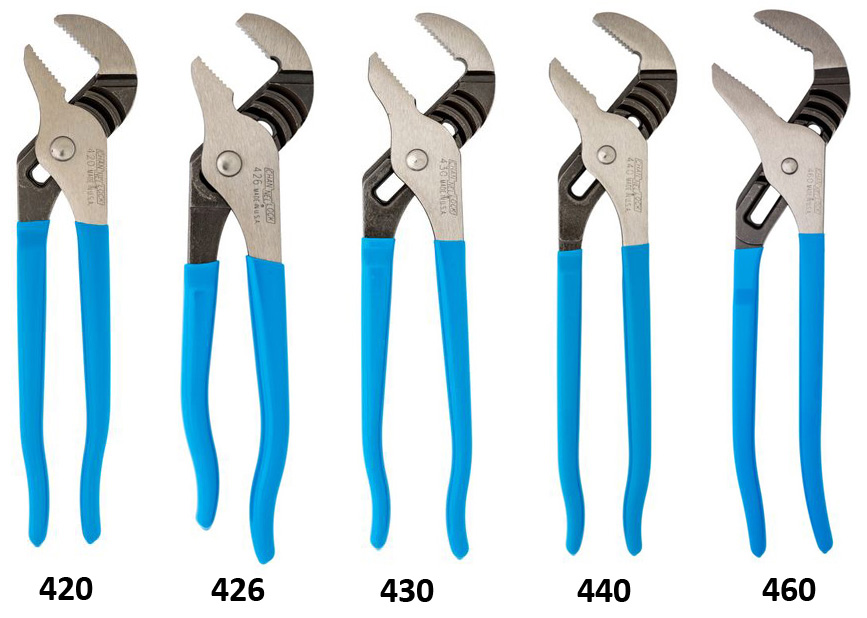 Channellock 6-1/2" Tongue & Groove Pliers – Hex Jaw, Offset Head, PermaLock Fastener – Ergonomic, Durable, Made In USA