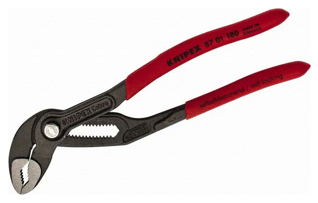 KNIPEX Tools - Cobra Water Pump Pliers (8701250), Red,10-Inch